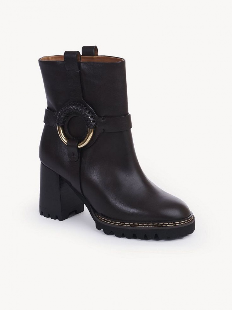 Botte Chloe Hana Alti Noir | CHE-SR14892