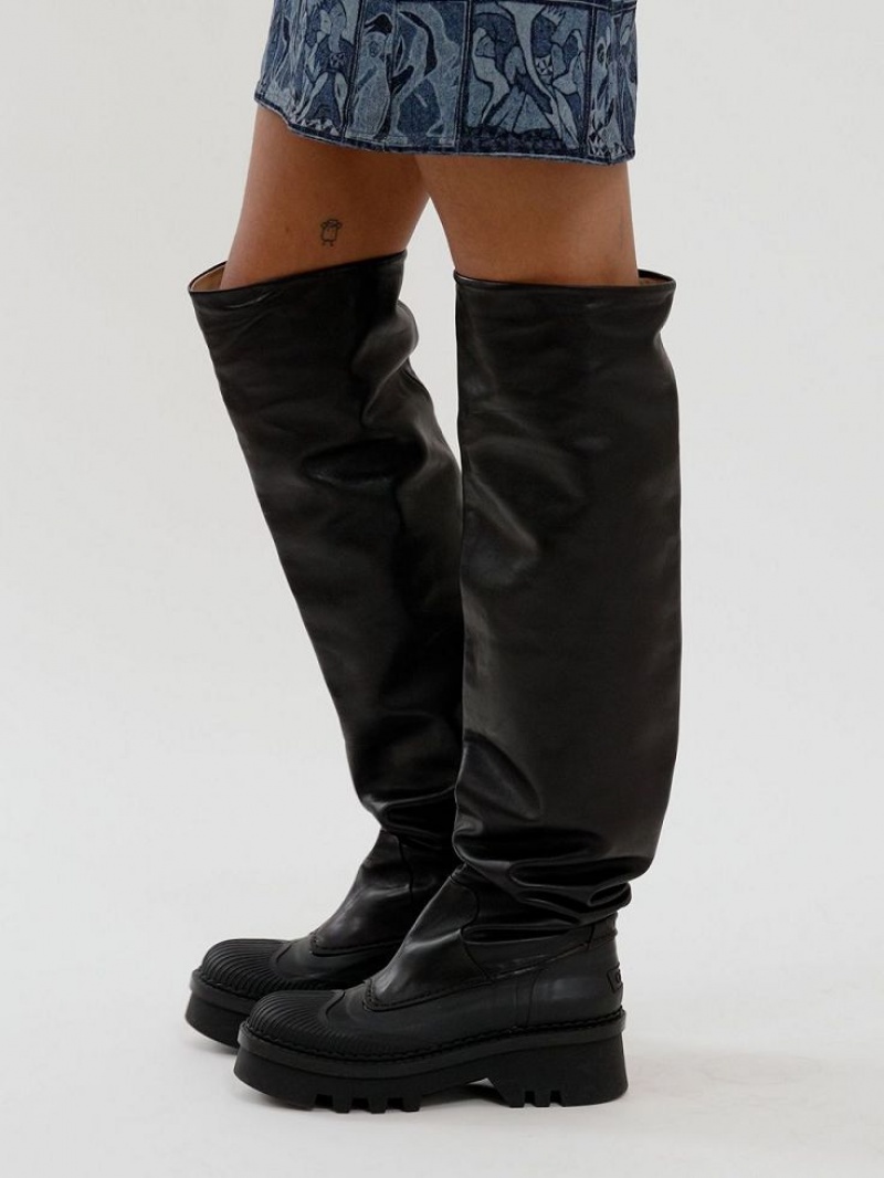 Botte Chloe Raina Over-the-knee Noir | CHE-SR14198