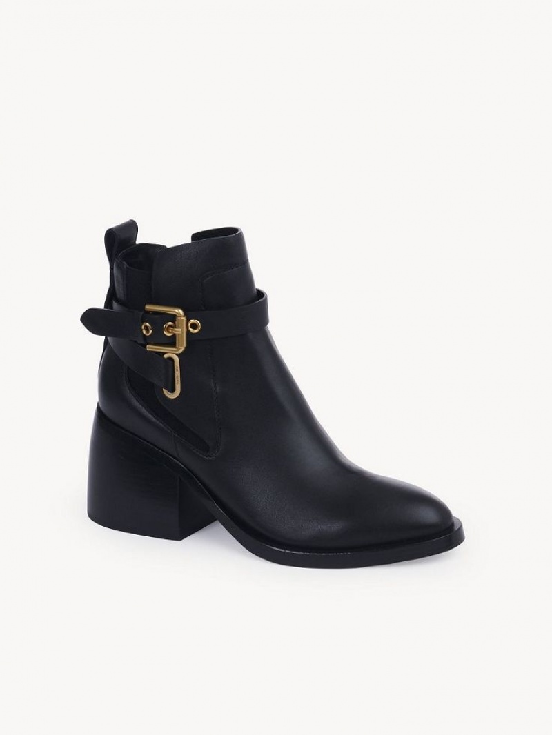 Bottines Chloe Averi Noir | CHE-SR14869