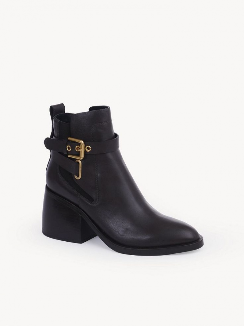 Bottines Chloe Averi Noir | CHE-SR14870