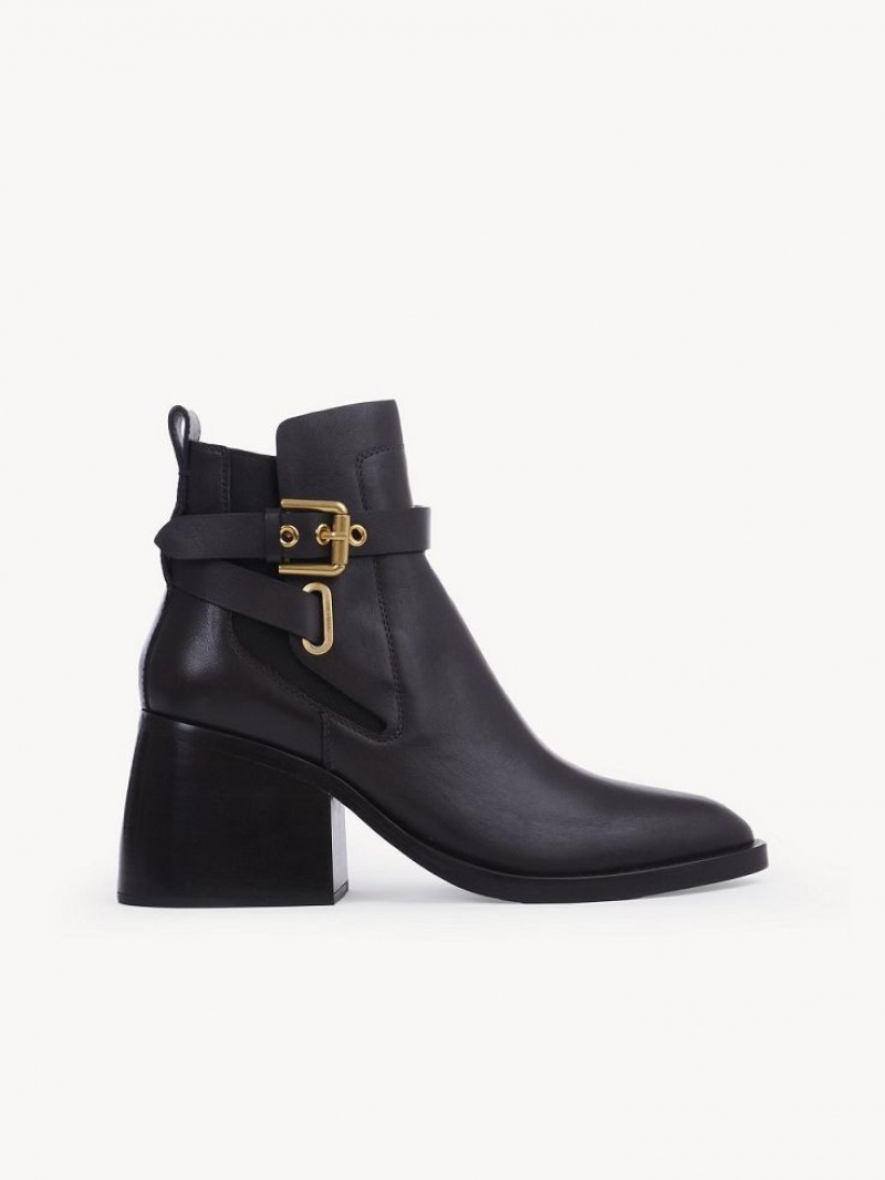 Bottines Chloe Averi Noir | CHE-SR14870