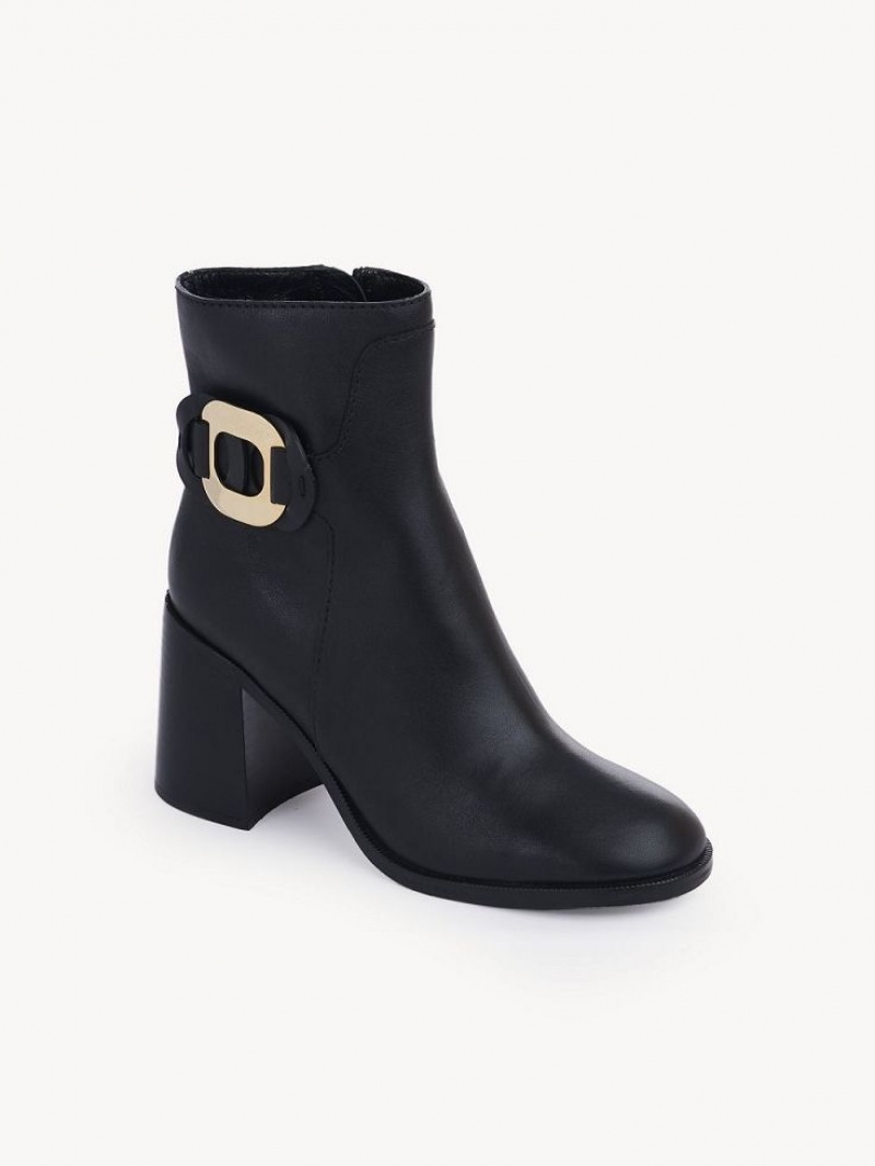 Bottines Chloe Chany Talons Noir | CHE-SR14867