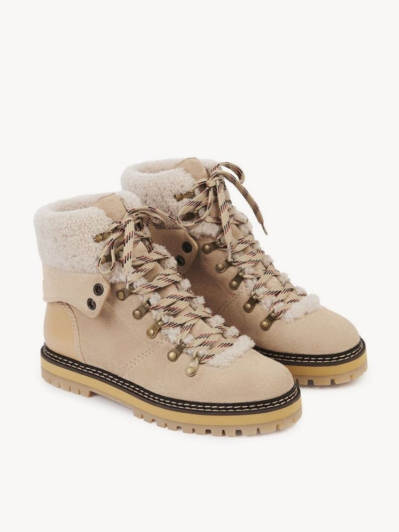 Bottines Chloe Eileen Beige | CHE-SR14862