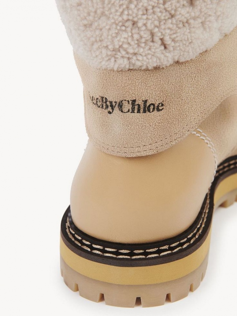 Bottines Chloe Eileen Beige | CHE-SR14862