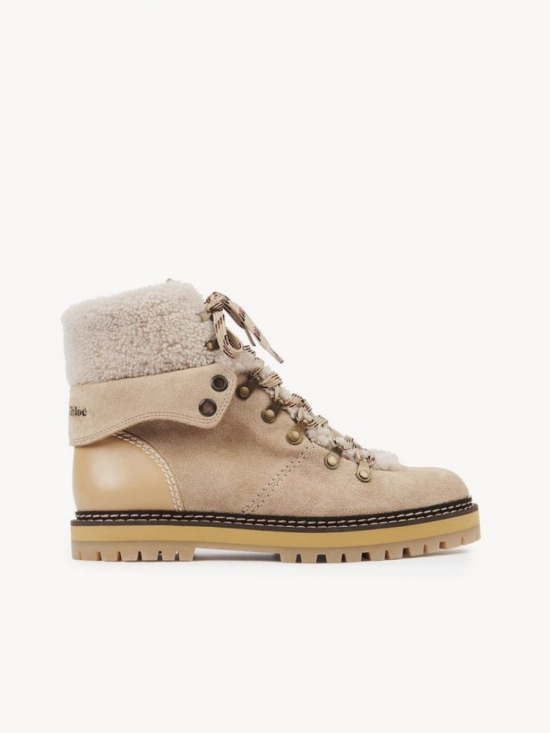 Bottines Chloe Eileen Beige | CHE-SR14862