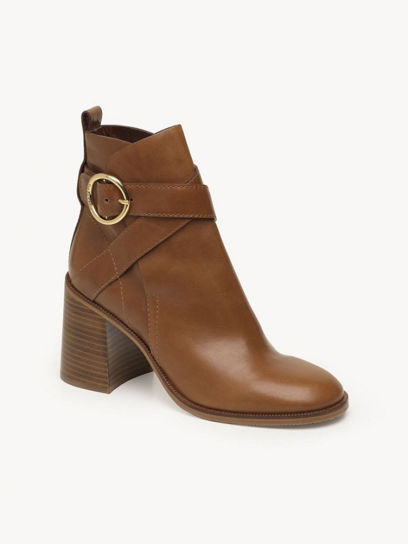 Bottines Chloe Lyna Marron | CHE-SR14883