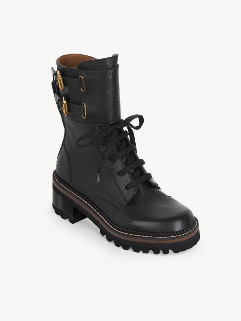 Bottines Chloe Mallory Noir | CHE-SR14888