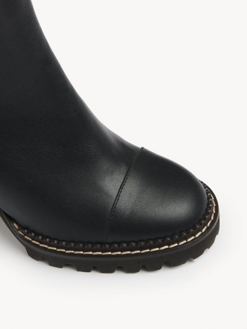 Bottines Chloe Mallory Noir | CHE-SR14889