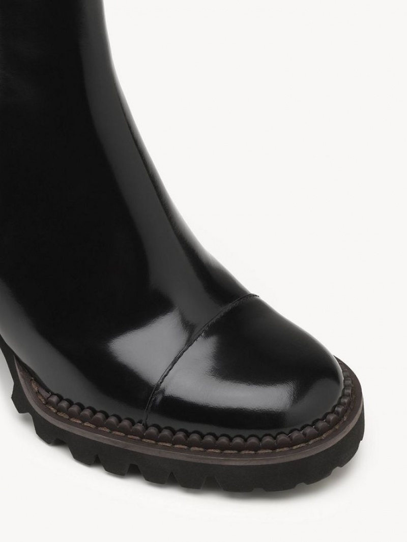 Bottines Chloe Mallory Noir | CHE-SR14890