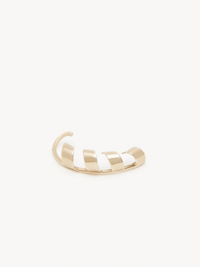 Boucles d'Oreilles Chloe Mony Cuff Doré | CHE-SR14437