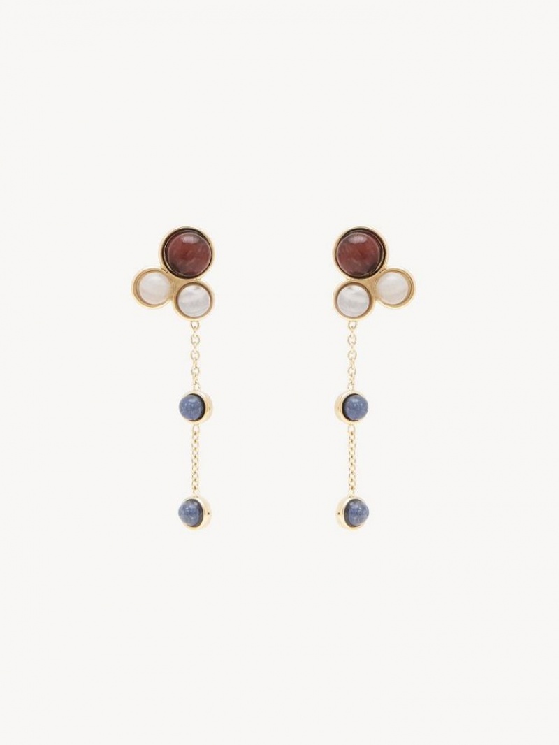 Boucles d\'Oreilles Chloe Ora Long Multicolore | CHE-SR14425