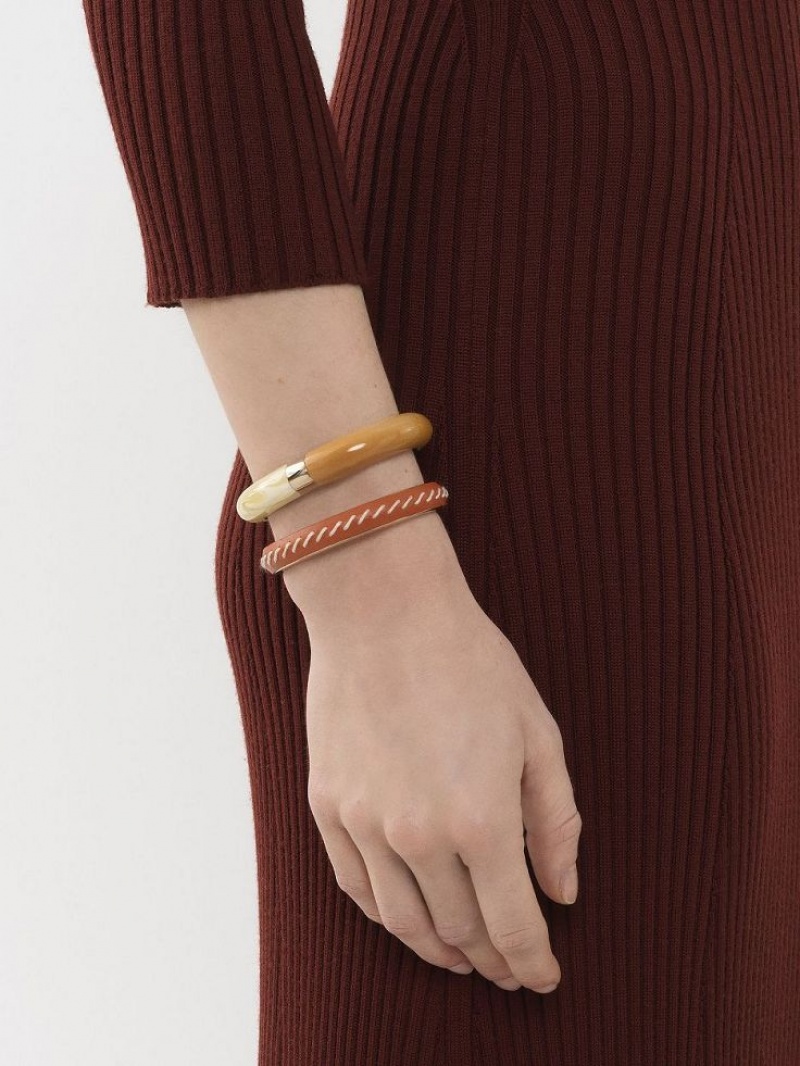 Bracelets Chloe Kattie Cuff Orange | CHE-SR14398