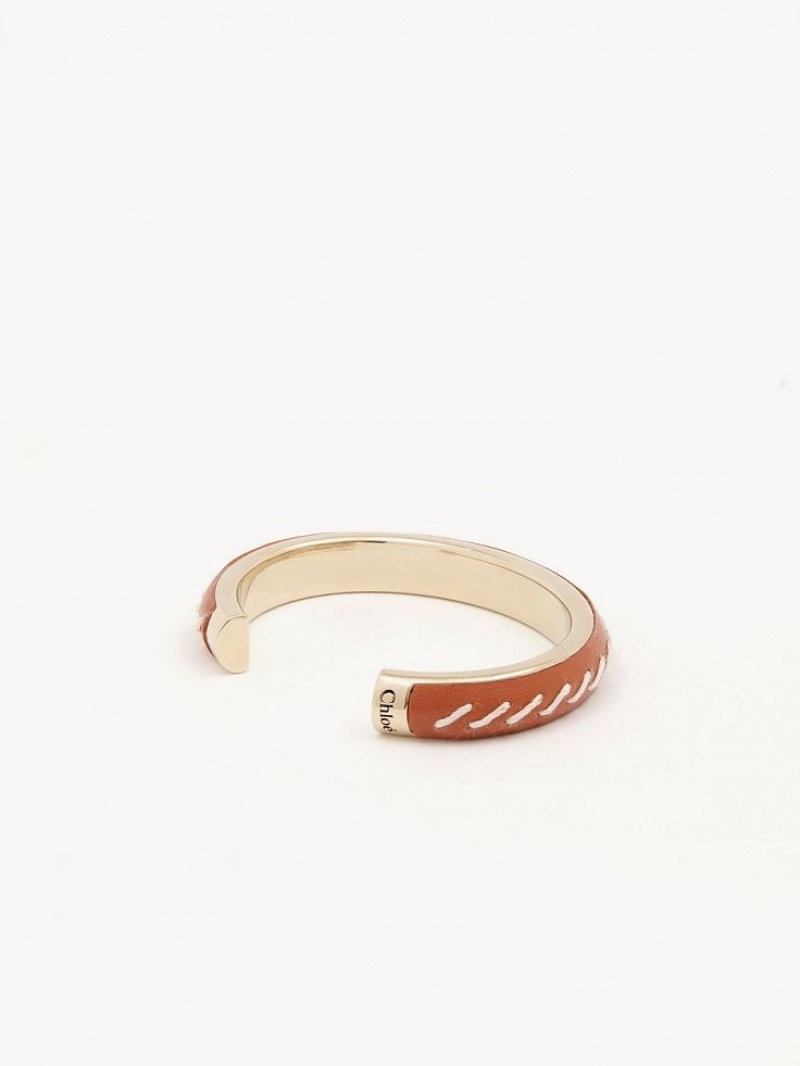 Bracelets Chloe Kattie Cuff Orange | CHE-SR14398