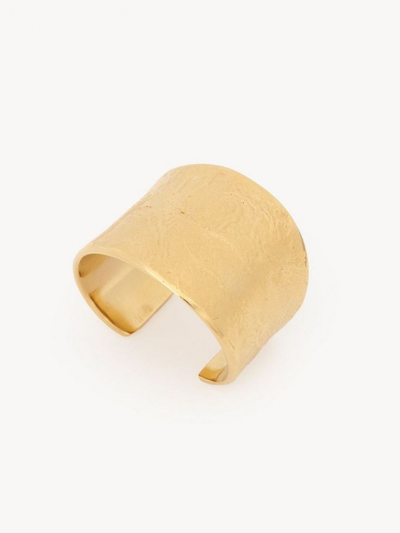 Bracelets Chloe Penelope Cuff Doré Clair | CHE-SR14463