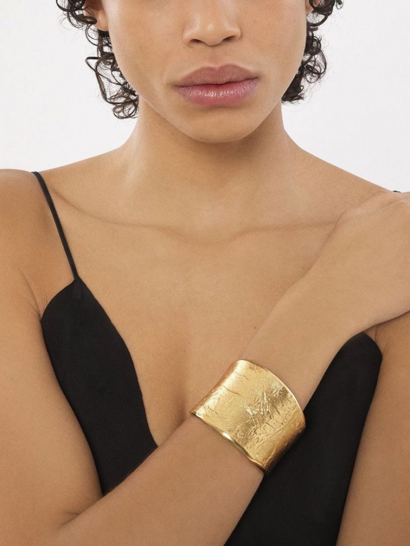 Bracelets Chloe Penelope Cuff Doré Clair | CHE-SR14463