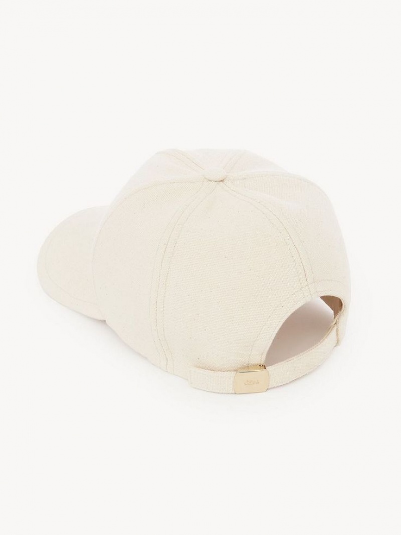 Casquettes Chloe Baseball Beige | CHE-SR14493