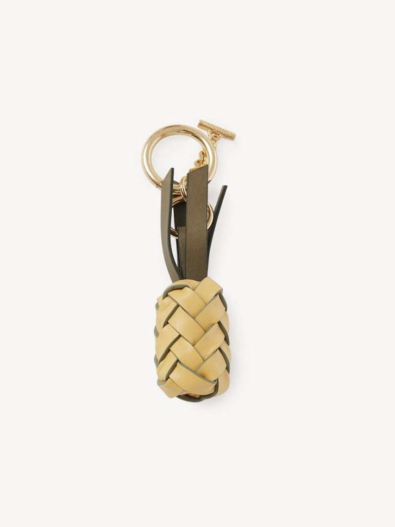 Chaîne Chloe Woven Pineapple Vert | CHE-SR14941