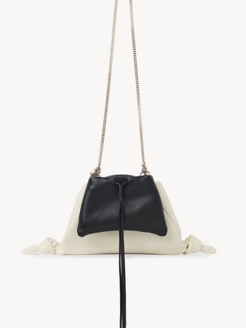 Clutch Chloe Arlène Blanche Noir | CHE-SR13748