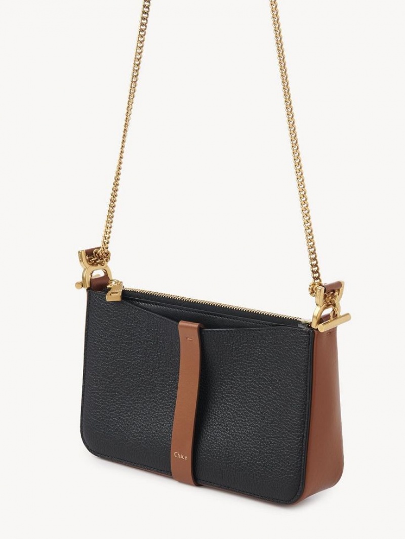 Clutch Chloe Marcie On Chain Noir | CHE-SR13742