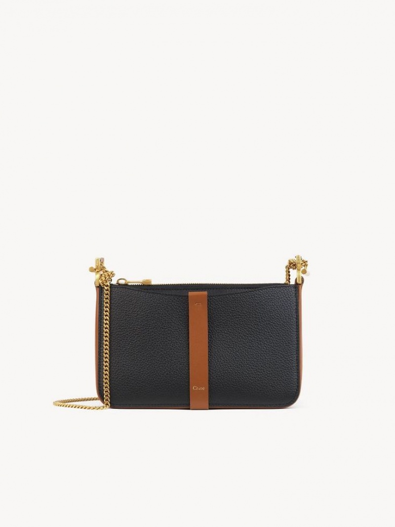 Clutch Chloe Marcie On Chain Noir | CHE-SR13742