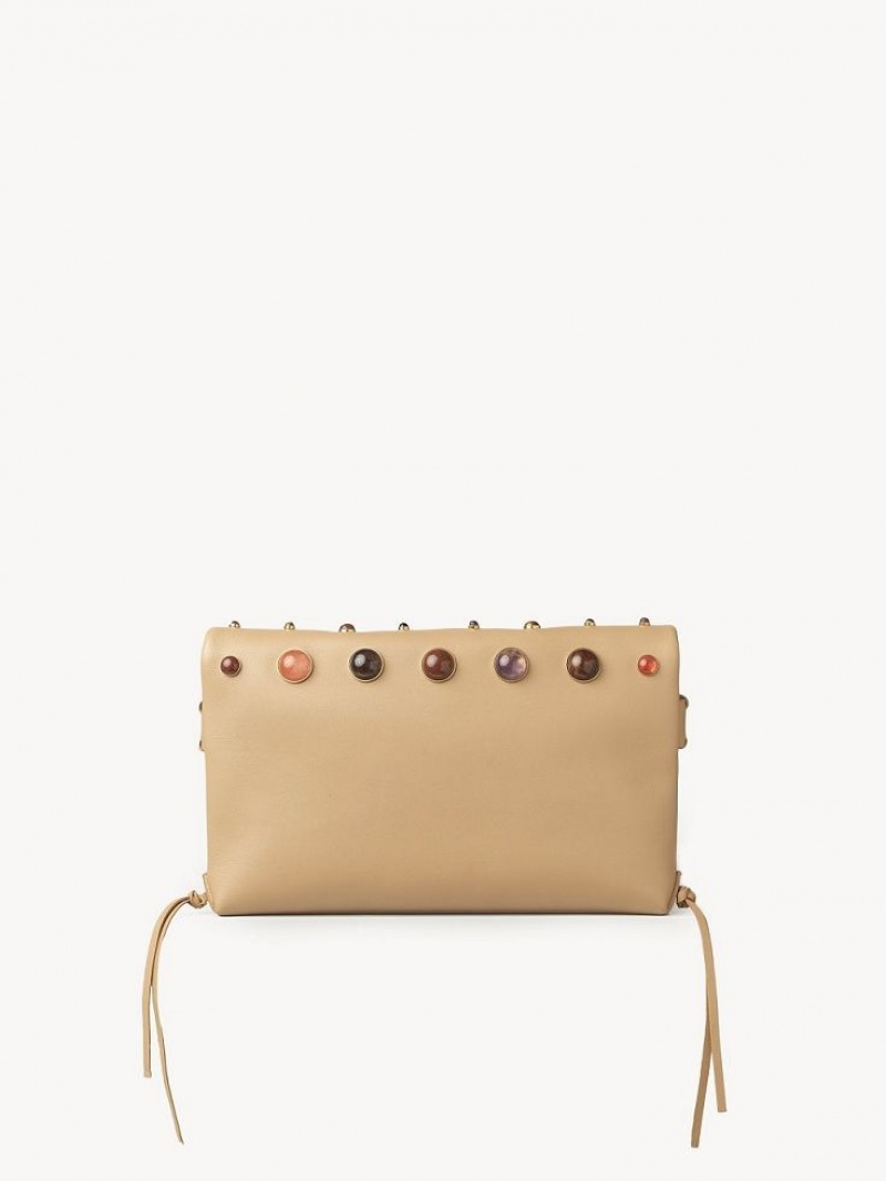 Clutch Chloe Mony Marron | CHE-SR13751