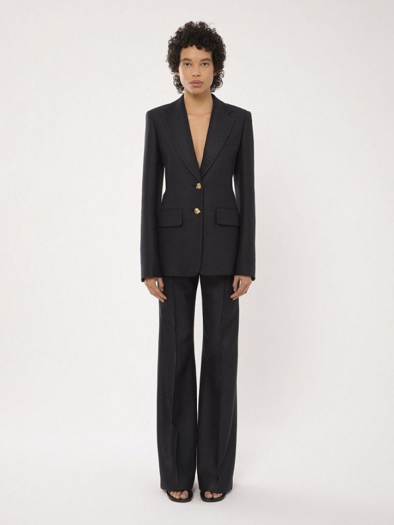 Costume Chloe Two-button Tailored Noir | CHE-SR14028