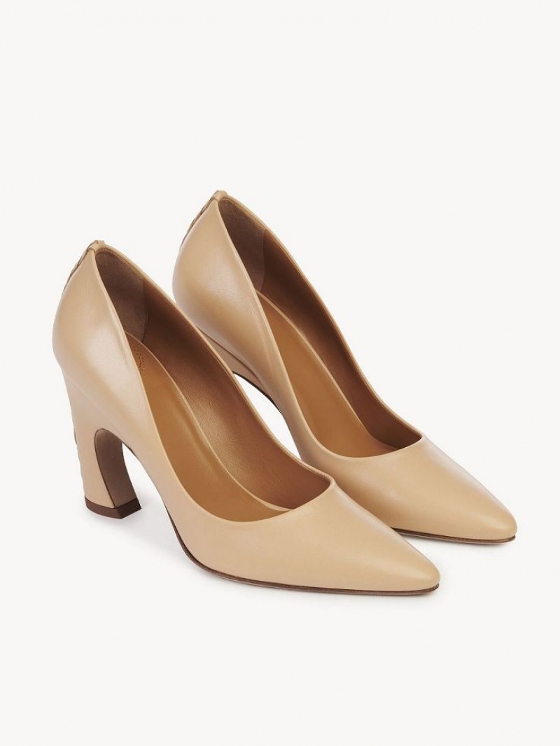 Escarpin Chloe Oli Beige | CHE-SR14251