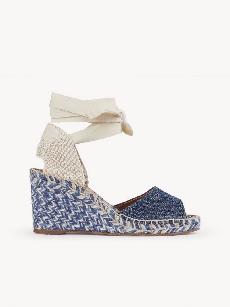 Espadrillas Chloe Piia Bleu | CHE-SR14150