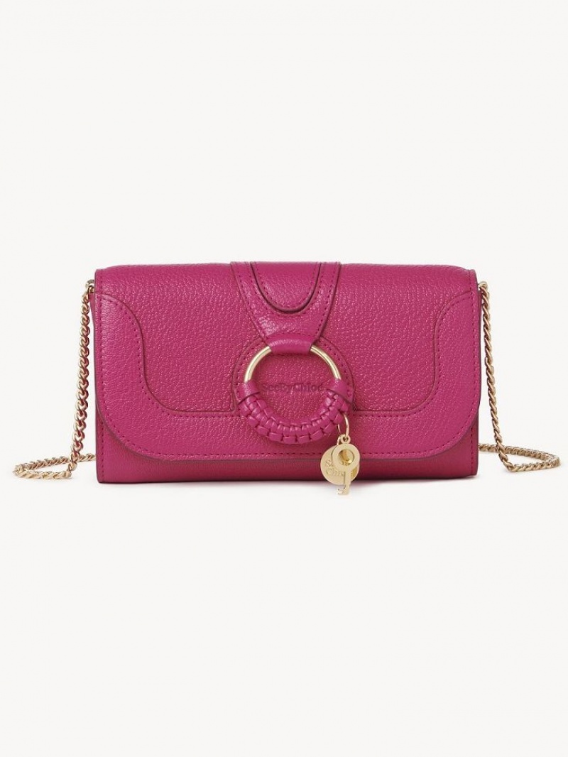 Grands Portefeuilles Chloe Hana Chain Rose | CHE-SR14912