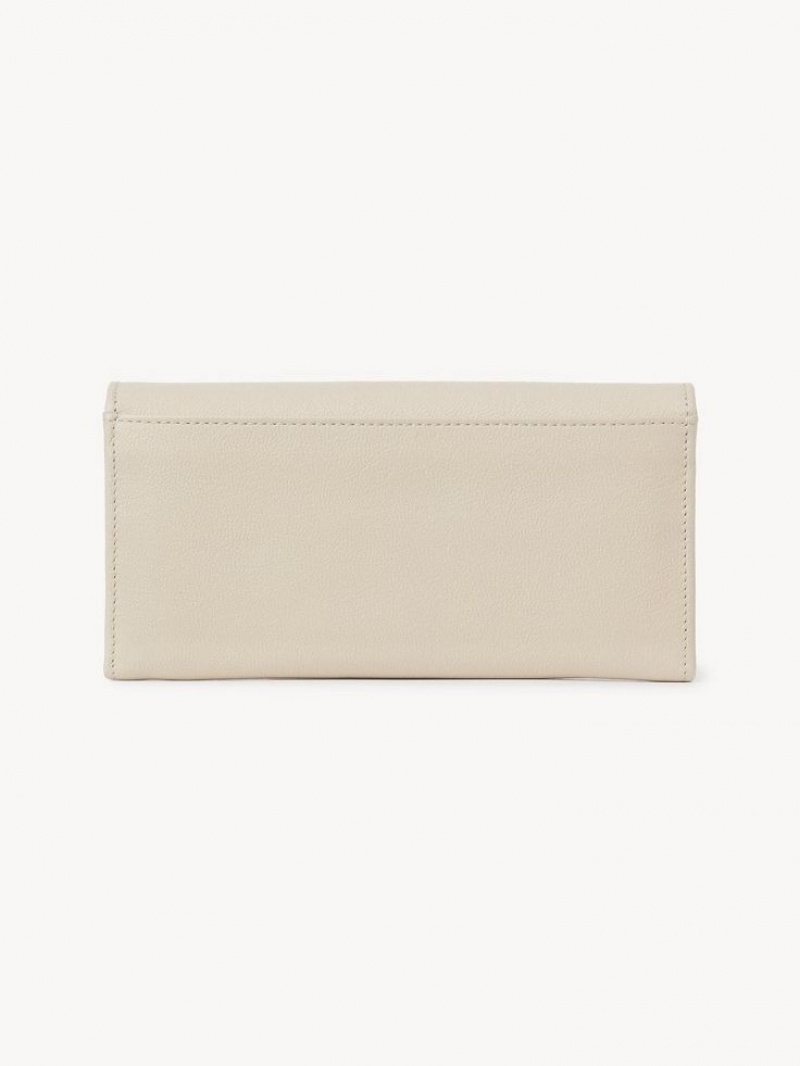 Grands Portefeuilles Chloe Lizzie Beige | CHE-SR14917