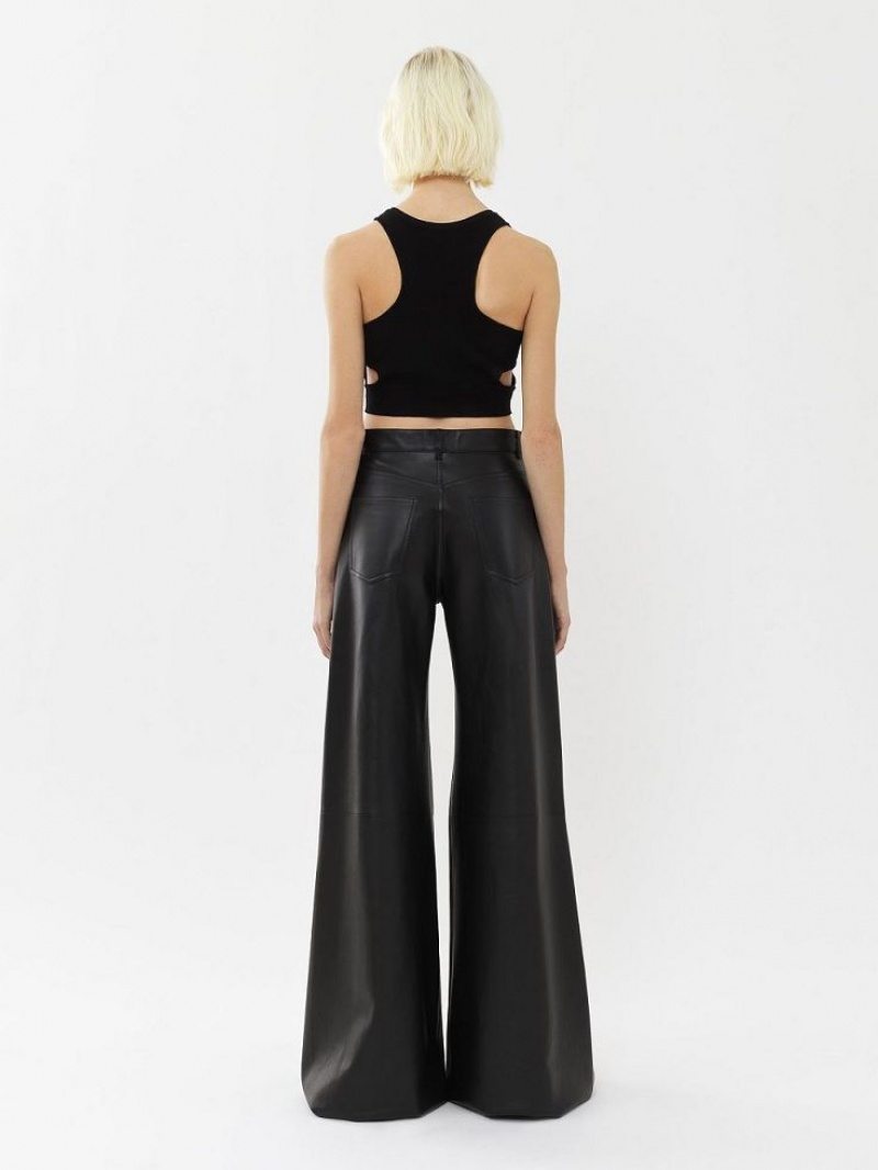 Hauts Chloe Cropped Noir | CHE-SR13882