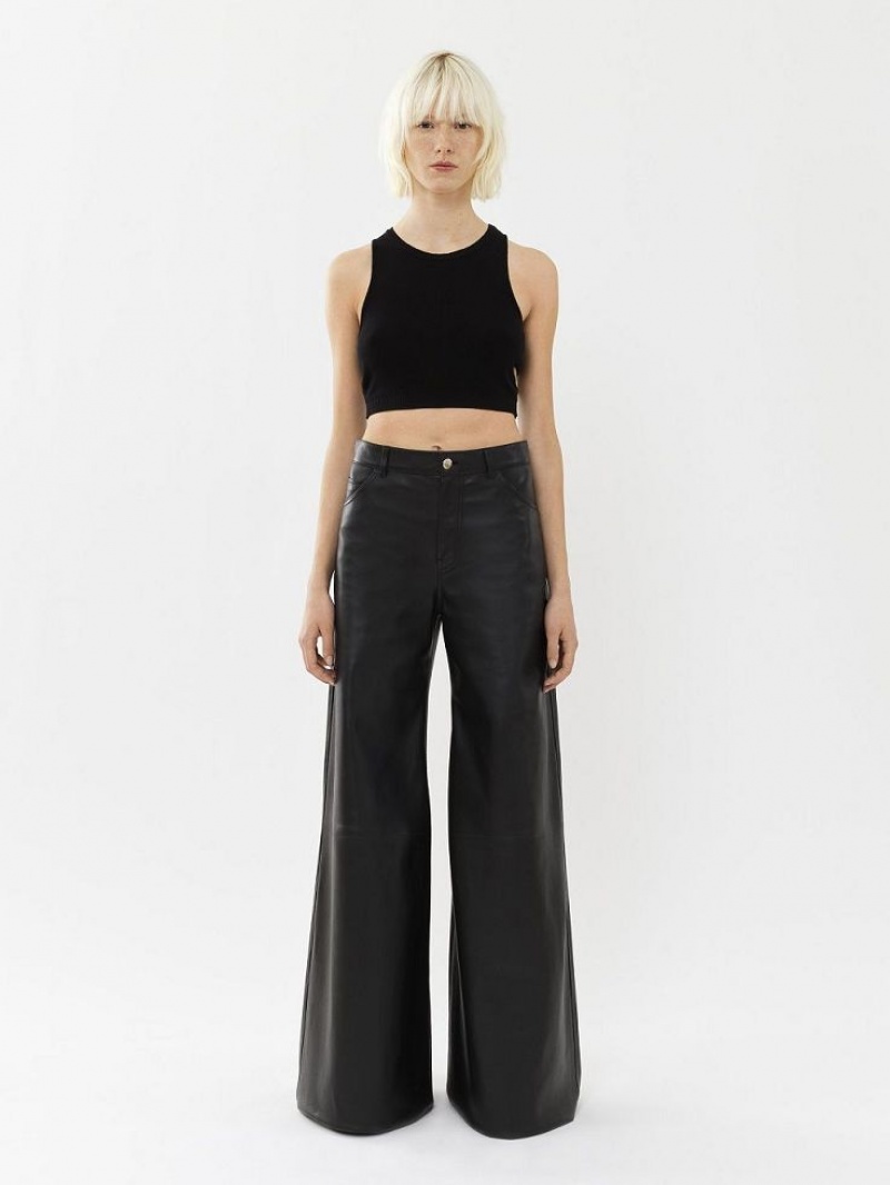 Hauts Chloe Cropped Noir | CHE-SR13882