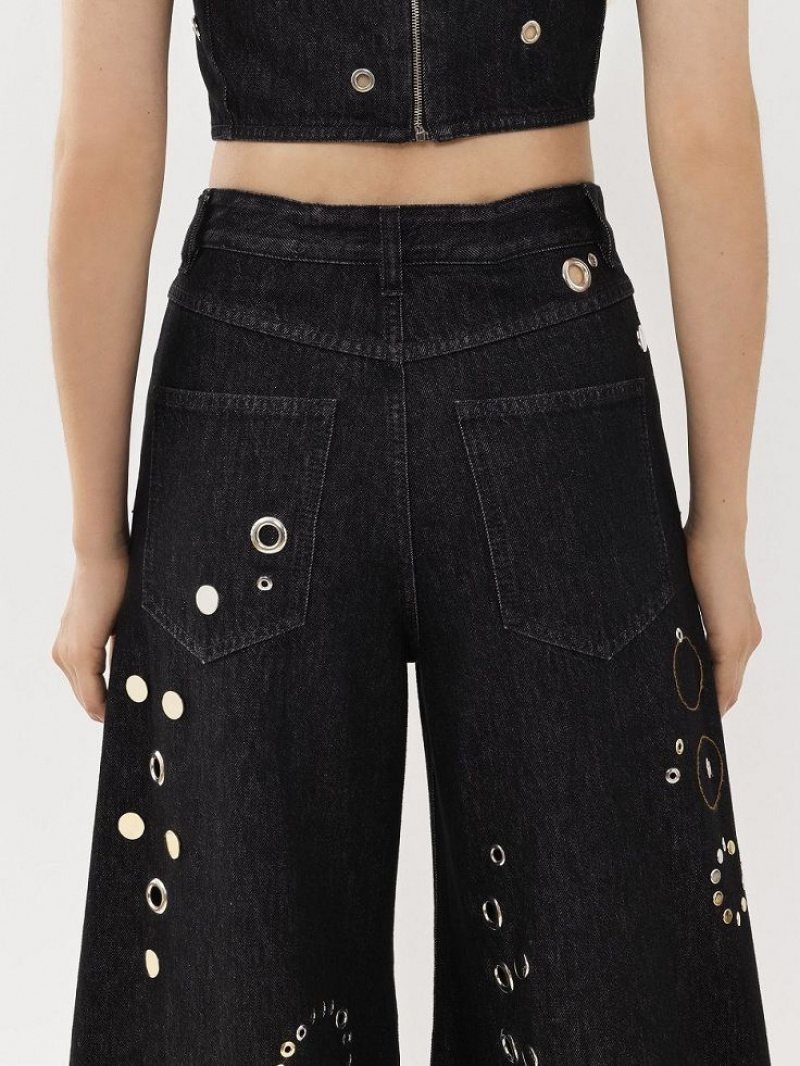 Jean Chloe Embellished Rave Noir | CHE-SR13984