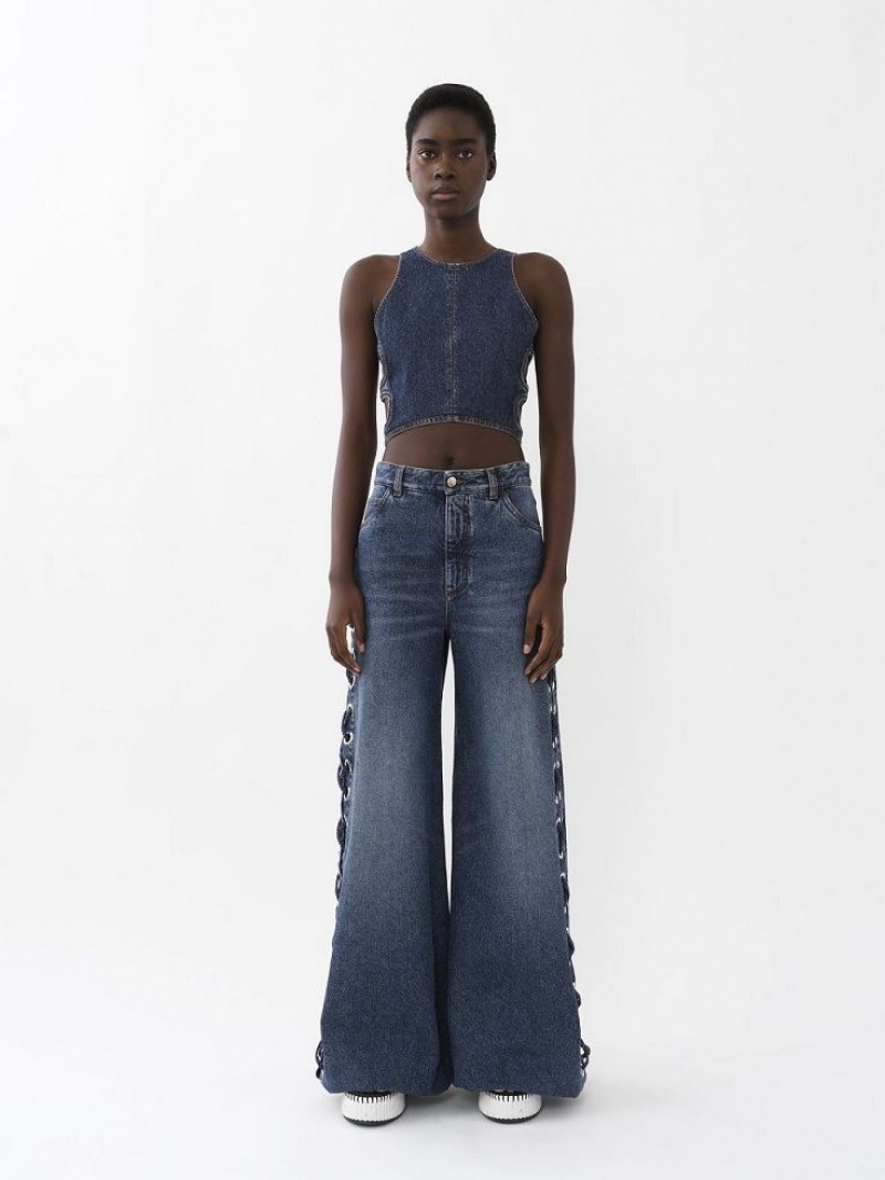 Jean Chloe Larges Rave Bleu | CHE-SR13983