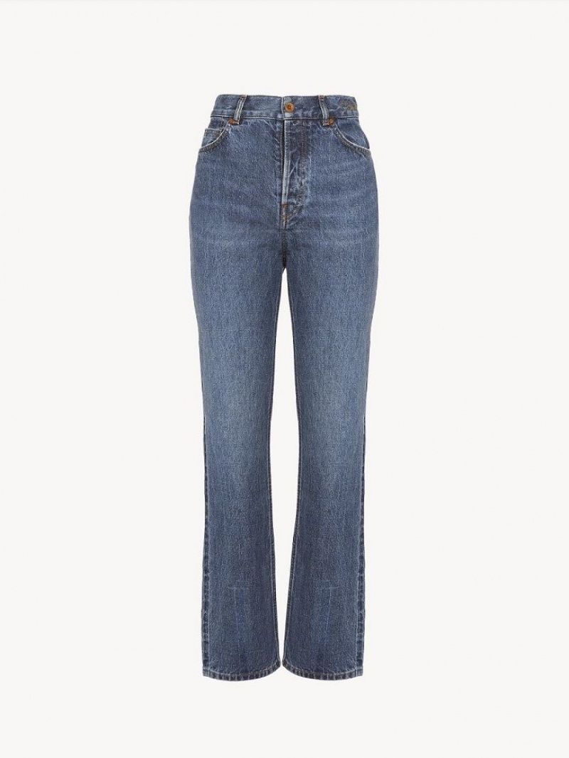 Jean Chloe Semeru Droit-leg Bleu | CHE-SR13977