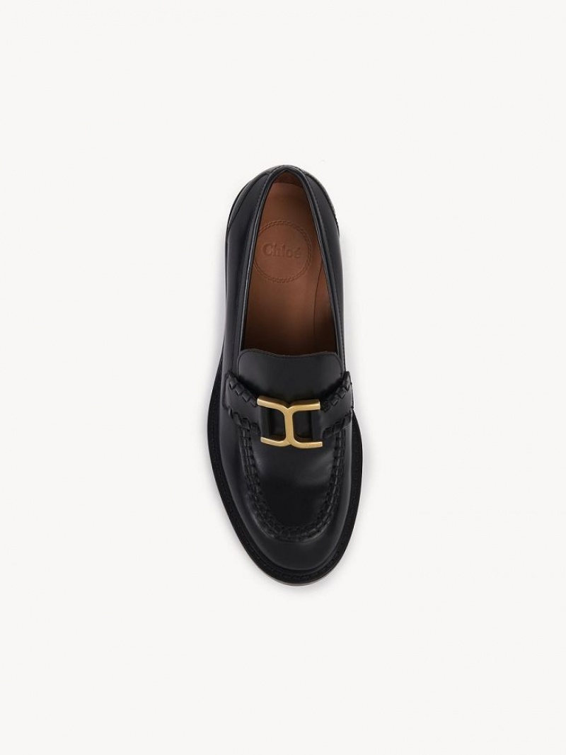 Loafer Chloe Marcie Talons Noir | CHE-SR14244