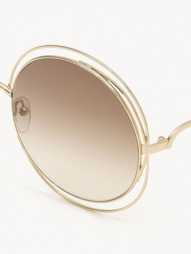 Lunette de Soleil Chloe Carlina Marron | CHE-SR14543