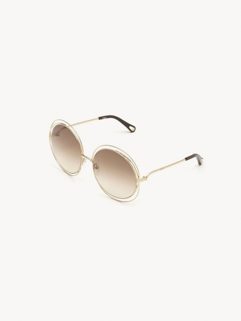 Lunette de Soleil Chloe Carlina Marron | CHE-SR14543