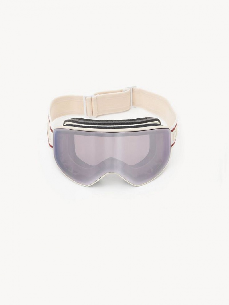 Lunette de Soleil Chloe Cassidy Ski Goggle Blanche | CHE-SR14533