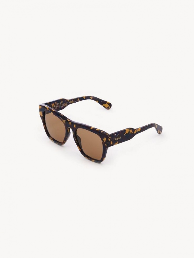 Lunette de Soleil Chloe Gayia Bordeaux | CHE-SR14576