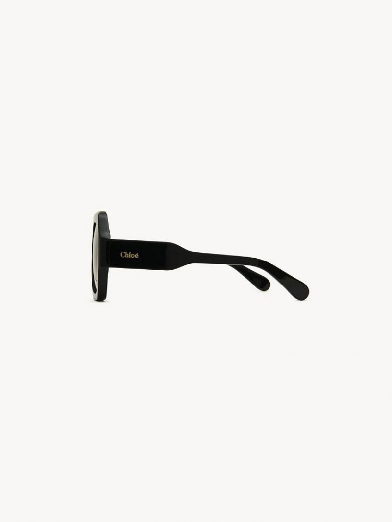 Lunette de Soleil Chloe Gayia Noir | CHE-SR14570