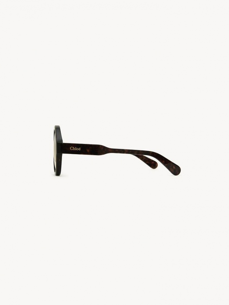 Lunette de Soleil Chloe Gayia Noir | CHE-SR14572