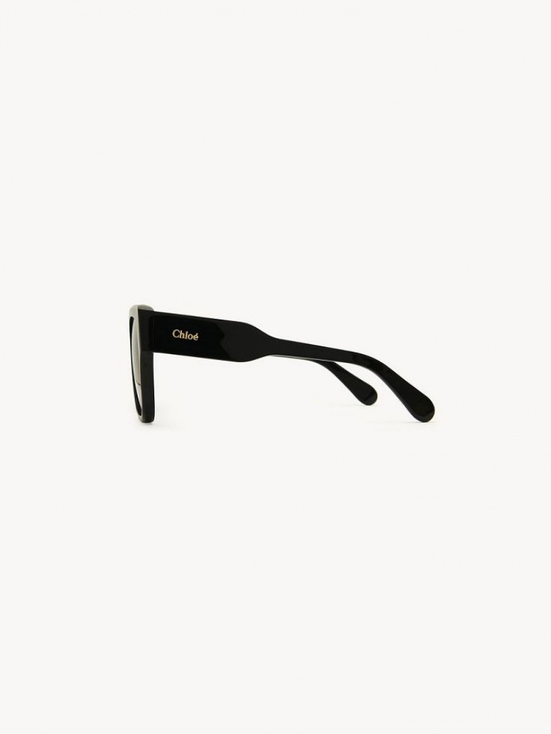 Lunette de Soleil Chloe Gayia Noir | CHE-SR14579