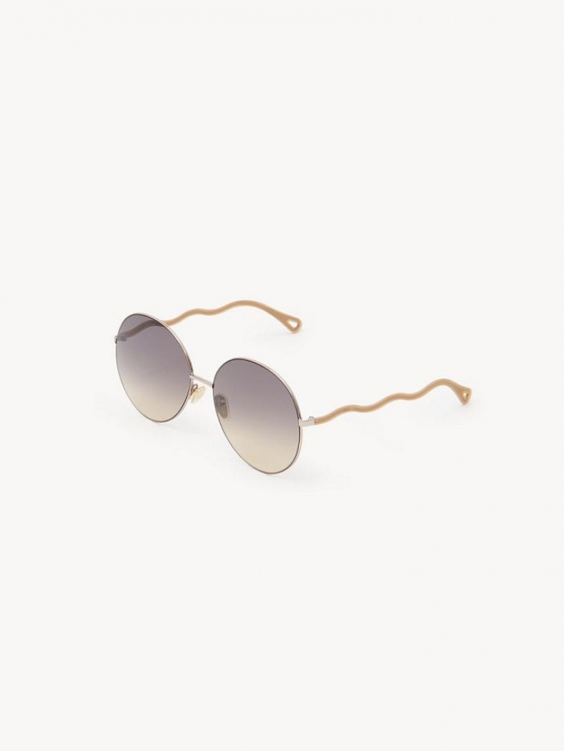 Lunette de Soleil Chloe Noore Marron | CHE-SR14536