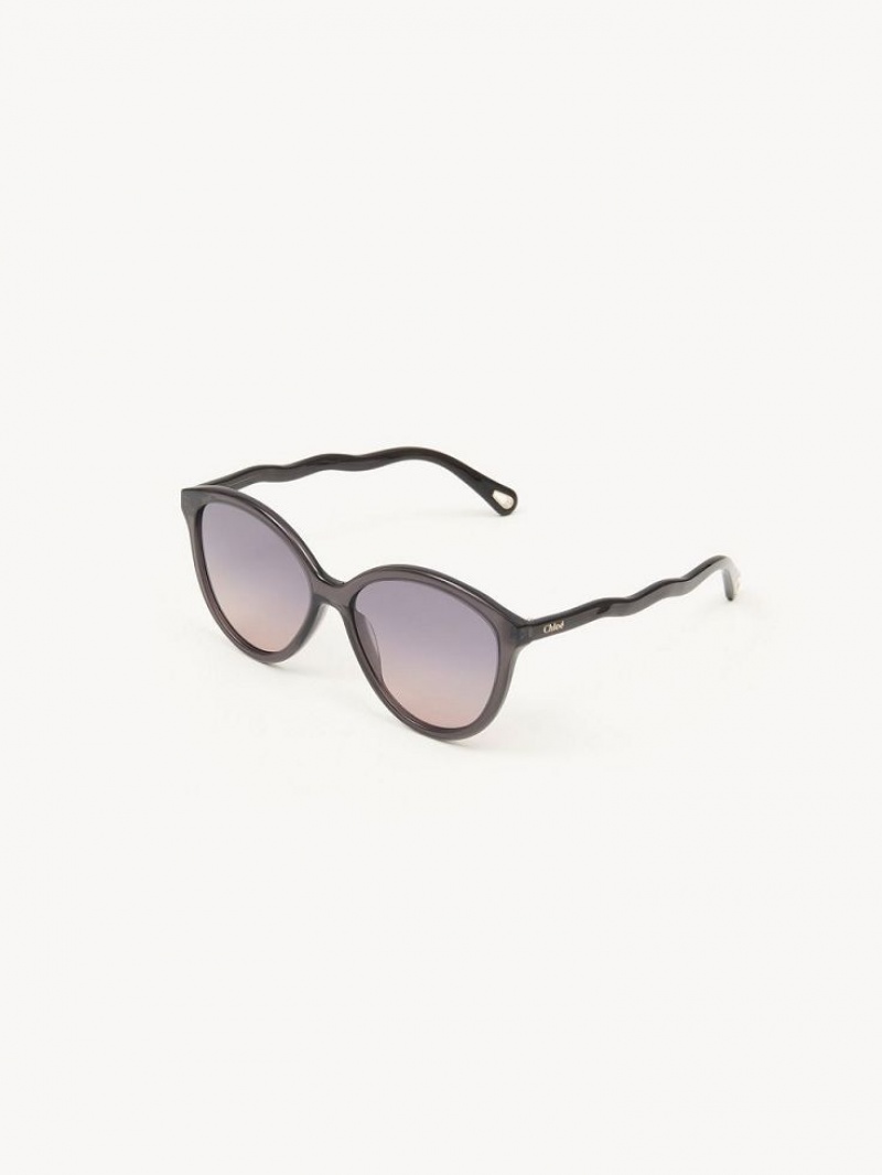 Lunette de Soleil Chloe Zelie Grise | CHE-SR14557