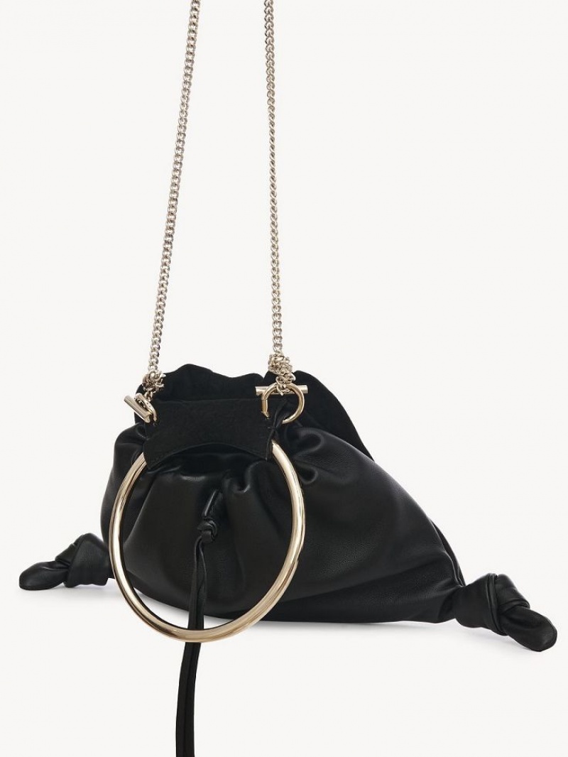 Mini Sacs Chloe Arlène Pouch Noir | CHE-SR13738