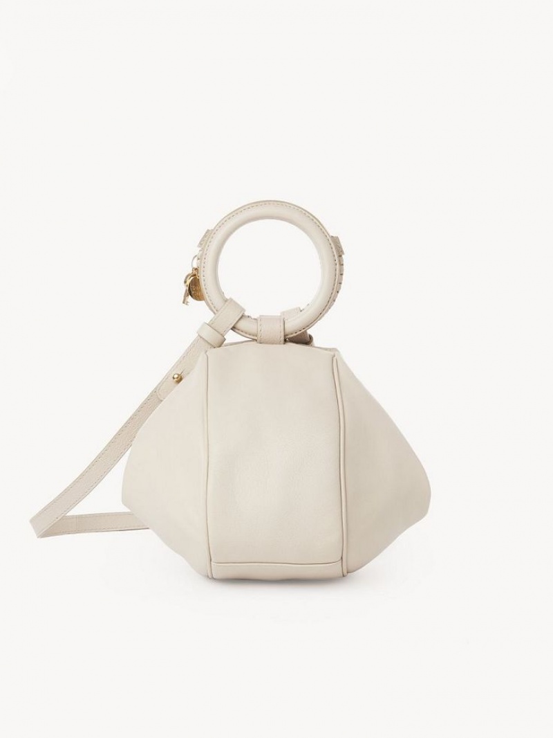 Mini Sacs Chloe Hana Wristlet Beige | CHE-SR14774