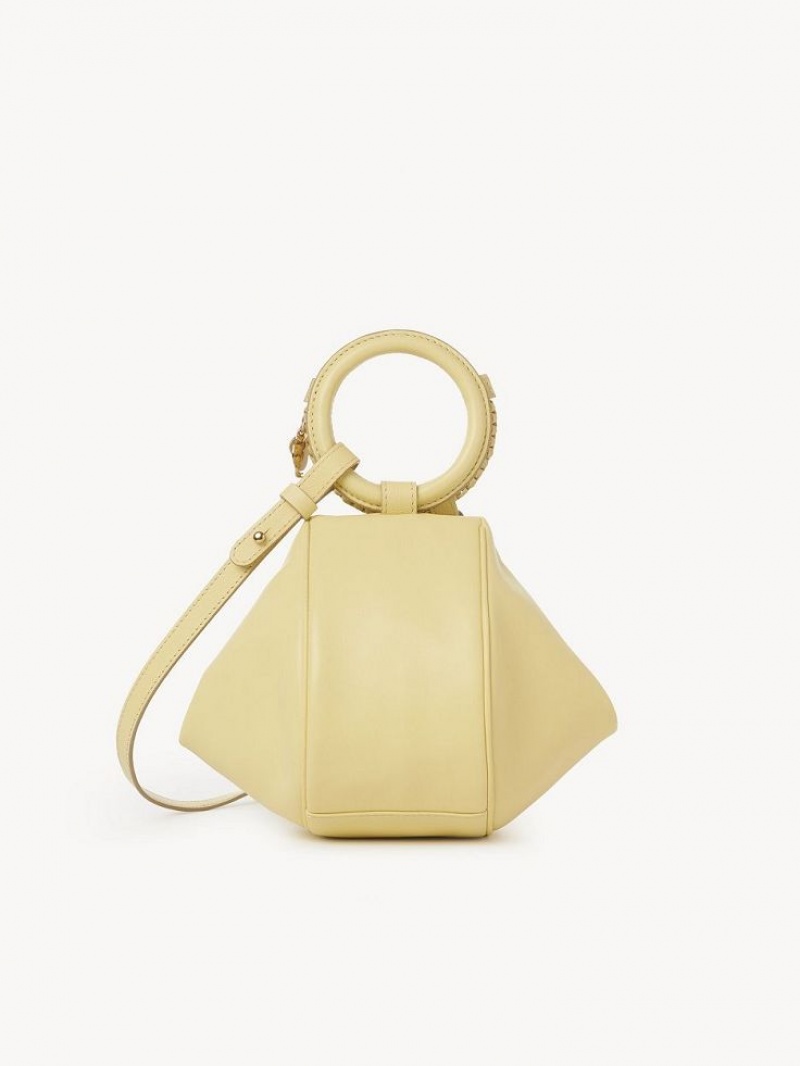 Mini Sacs Chloe Hana Wristlet Jaune | CHE-SR14773