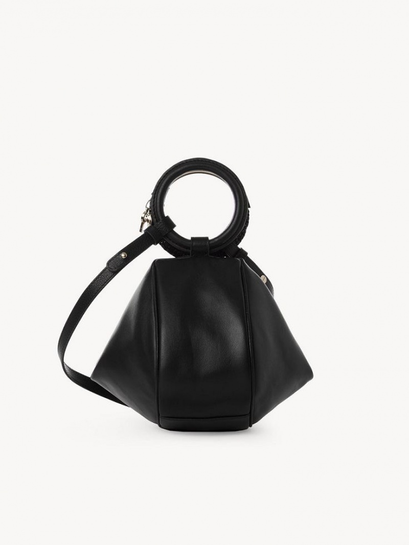 Mini Sacs Chloe Hana Wristlet Noir | CHE-SR14771