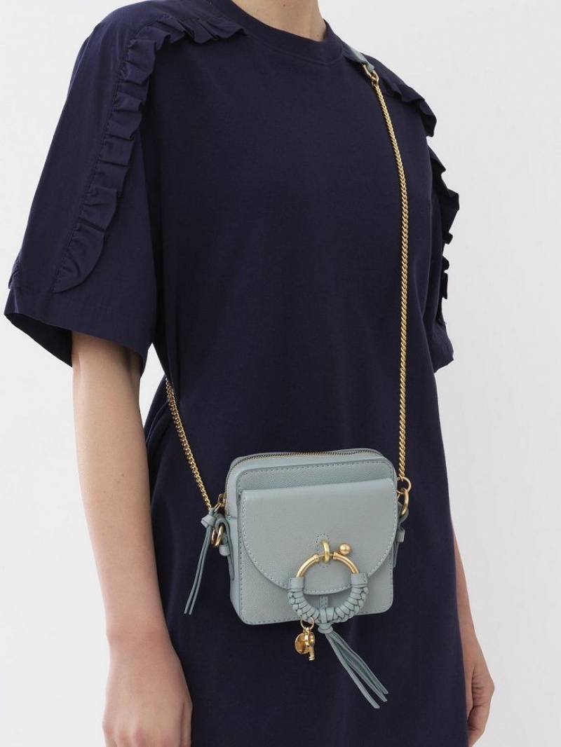 Mini Sacs Chloe Joan Camera Bleu | CHE-SR14783